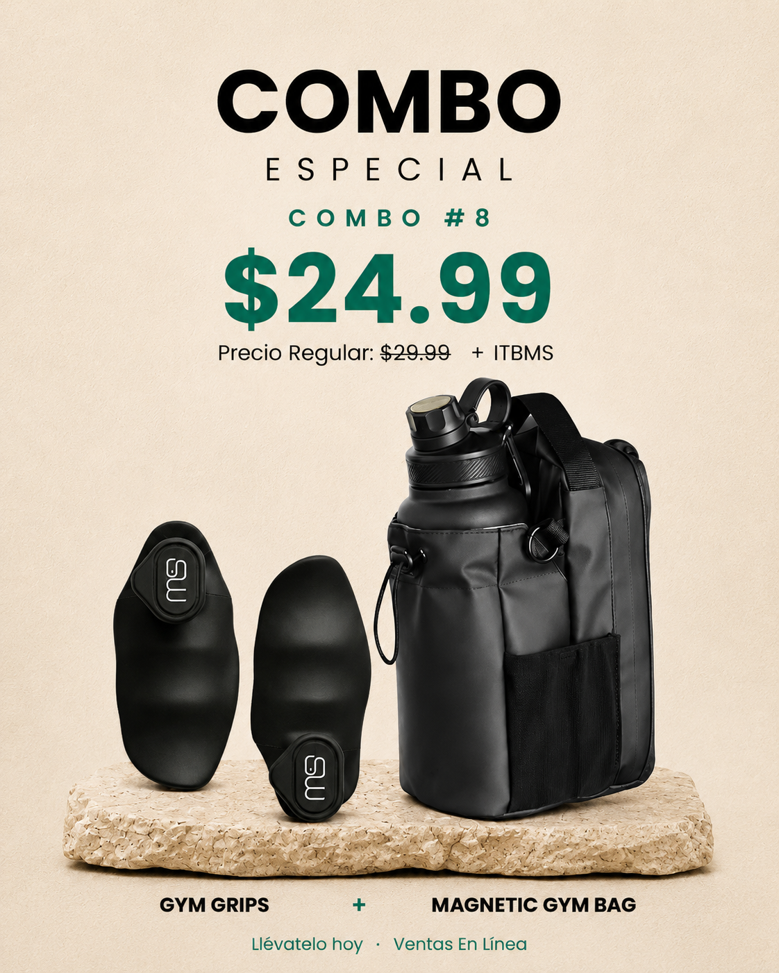 Combo Especial #8 · Gym Grips + Magnetic Hy,