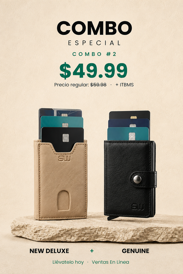 Combo Especial #2 · Deluxe Wallet + Genuine Wallet