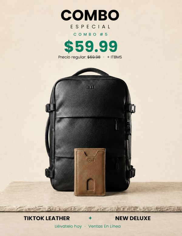 Combo Especial #5 · Tiktok Leather + Deluxe Wallet