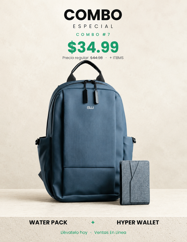 Combo Especial #7 · Water Pack + Hyper Wallet (Nuevo)