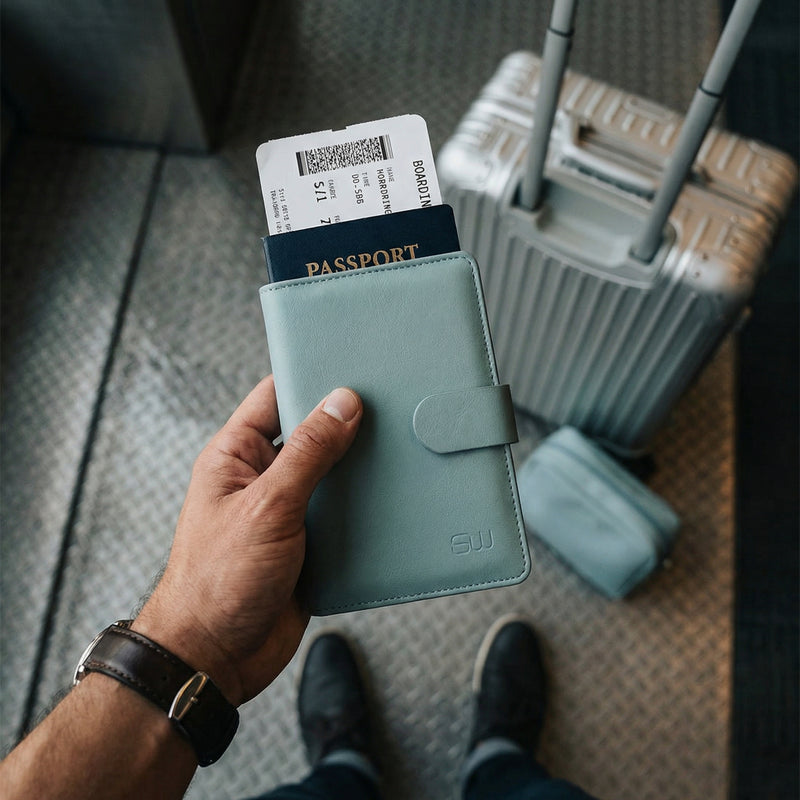 Passport Holder Magnetic