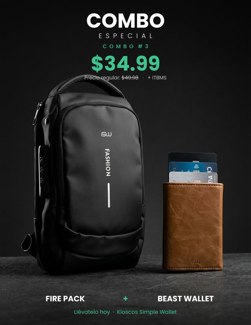 Combo Especial 3 Fire Pack mas Beast Wallet