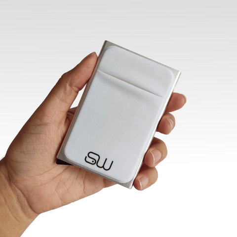 Pop Up Wallet Blanco